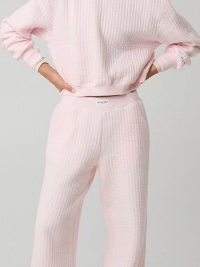 Aerie cloud soft coffee run set. Pale pink nwot